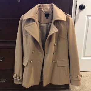 Tan Express Peacoat